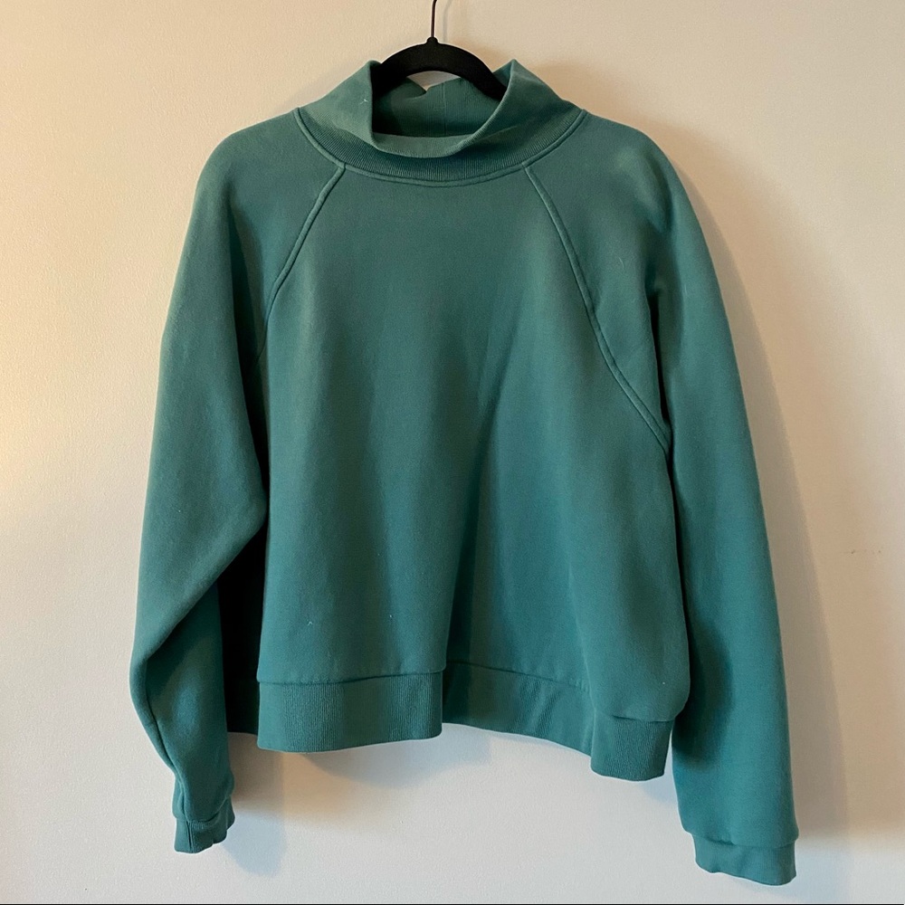 Green Mock Neck Sweater A New Day